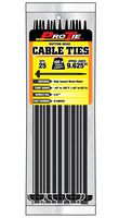 Pro Tie B10BH25 9.65-Inch Button Head Cable Ties, Black Nylon, 25-Pack