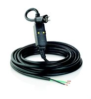 Leviton GFA20-37E 20-Amp, 120-Volt, 37 Ft Cord Set, Straight Blade, Automatic Reset GFCI Device