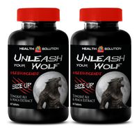 Tongkat ali Powder - Unleash Your Wolf - Size UP - Promote Physical Strength (2 Bottles)