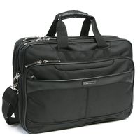 Perry Ellis Laptop/Tablet Business Briefcase, Black