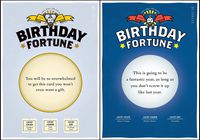 Quiplip Misfortune Birthday 6) Greeting Cards