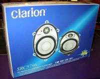 Clarion SRC5796 ProAudio 2-way Plate Speakers