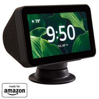 "Made for Amazon" Premium Tilt + Swivel Stand for the Echo Show 8 - Black