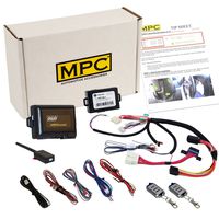 MPC Plug-n-Play Remote Start Keyless Entry Kit for Sierra & Silverado 2003-2007 Classic - Prewired T-Harness - Firmware Preloaded - Simple Installation