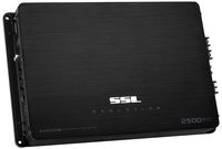 Sound Storm EV2500M Evolution 2500 Watt, 2 Ohm Stable Class A/B, Monoblock, MOSFET Car Amplifier with Remote Subwoofer Control