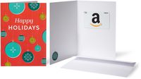 Amazon.com $30 Gift Card in a Greeting Card (Holiday Ornaments)