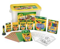 Crayola Super Art Coloring Kit, Gift for Kids, Over 100Piece (Amazon Exclusive)