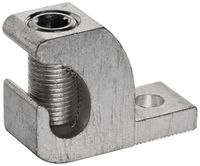 Morris Products 90576 Lay In Connector, Aluminum, Used With Copper and Aluminum Conductors, 3/0 - 6 Wire Range, 2" Length, 0.80" Width, 1.56" Height, 0.33" Bolt Size