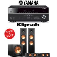 Klipsch Reference Premiere RP-280F 3.1-Ch Home Theater System with Yamaha RX-V683BL 7.2-Ch 4K Network AV Receiver