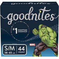 Goodnites Bedwetting Underwear for Boys, Small/Medium (38-65 lb.), 44 Ct (Packaging May Vary)
