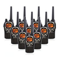 Midland GXT1000VP4 36-Mile JIS4 Waterproof 50-Channel FRS/GMRS Two-Way Radio (10 Pack )
