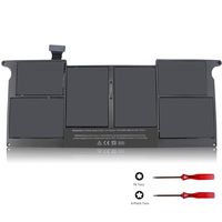 A1406 mac air 11 Battery Compatible with MacBook Air 11 inch Laptop-(A1370 Mid 2011)-(A1465 Mid 2012 Mid 2013 Early 2014 Early 2015), A1370 A1495 020-7376-A 020-7377-A 12 Months Warranty-[Flyten]