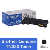 Brother Genuine TN350 Mono Laser Toner Cartridge