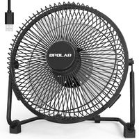 OPOLAR USB Powered Desk Fan with USB Plug, 9 Inch Quiet Portable Fan with Enhanced Airflow, 2 Speeds,Perfect Personal Cooling Fan for Home Office Table