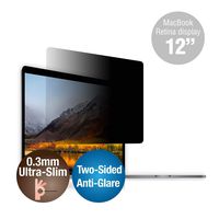 KAEMPFER Ultra-Thin Reversible Using Anti-Blue Light Anti-Glare Privacy Screen Protectors Filter for Apple MacBook 12"