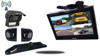 Tadibrothers 7 Inch Wireless Ultimate CCD RV Trailer Backup Camera System License Plate and Premium Side Cameras