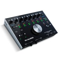 M-Audio M-Track 8X4M | Compact USB / USB-C Bus-Powered 8-In/4-Out 24/192 USB Audio/MIDI Interface With Zero Latency Monitoring, Rugged Metal Chassis And Pro-Grade Software Suite