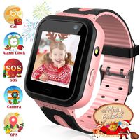 YENISEY Kids Smart Watch for Boys Girls Gift - Child Sports Watch Phone Digital Wrist SOS Call Camera Flashlight Alarm Clock for Children Games Watches LBS Tracker Age 3-12 Smartwatchs