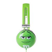 iHip M&M'S Brand Comfort Fit Headphones for iPhone, iPad, iPod, Samsung or any Smartphone, MP3 Player or Tablet
