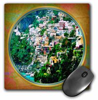 3dRose LLC 8 x 8 x 0.25 Inches Italian Coast 2 Mouse Pad (mp_18341_1)