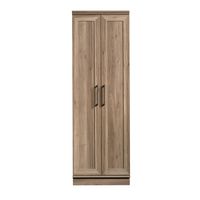 Sauder Home Plus Storage Cabinet, Salt Oak finish