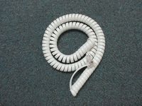 Avaya Legend MLX-10DP 3156-06-264-12' White Handset Cord #WH1