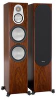 Monitor Audio Silver 500 Floorstanding Speaker Walnut Pair
