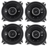 4) Kicker 43DSC44 D-Series 4" 240 Watt 4-Ohm 2-Way Car Audio Coaxial Speakers