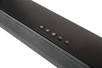 Polk Audio Signa Solo Sound Bar - Works with any TV | 10X More Bass | Voice Adjust Technology | Bluetooth Enabled Music Streaming | Compatible with Dolby Digital Surround Decoding | Black