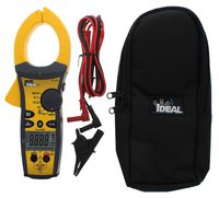 IDEAL INDUSTRIES INC. 61-775 1000 Amp TightSight Clamp Meter AC/DC with TRMS, True RMS Current and Voltage, CATIII for 1000v, CATIV for 600v