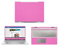 Sparkling Pink Fiber skin decal wrap skin Case for HP ENVY 15M 15M-BQ021DX BP011DX BP012DX BP112DX BP111DX 15.6" Laptop