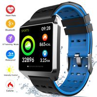 Fitness Tracker Smart Watch, Activity Tracker with Heart Rate Monitor IP67 Waterproof bluetooth Watch Message Notification Pedometer Bracelet tracking Sports and Sleep for IOS Android Phones Women Men