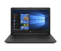 HP 14-inch Laptop, AMD A4-9125 Processor, 4 GB SDRAM, 500 GB SATA storage, Windows 10 Home (14-cm0020nr, Jet Black)
