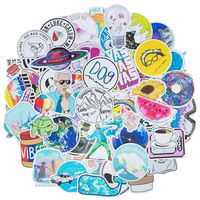 Cute VSCO Stickers for Water Bottles, 103 Pack Trendy Waterproof Water Bottle Stickers Laptop Stickers for Teen Girls Kids Computer Guitar Skate Skateboards Stickers Popular Element Decals