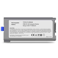 CF-VZSU46 Laptop Battery for Panasonic Toughbook CF-30 CF-31 CF-53 CF-VZSU46AU CF-VZSU71U CF-VZSU72U CF-VZSU1430U CF-VZSU46 CF-VZSU46U Cf- VZSU46S 10.65V 8550mAh