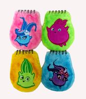 Sunny Bunnies Plush Memo Pad 120 Sheets 65", Assorted, 1pc Design Will Vary