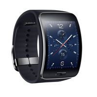Samsung Galaxy Gear S R750W Smart Watch With Curved Super Amoled Display (Black)