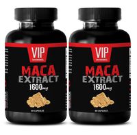 Sexual Enhancement Pills for Couples - MACA Extract 1600MG - red maca Capsules - 2 Bottles (120 Capsules)