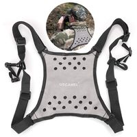 USCAMEL Harness Strap-Better Bird Watching Adventures by Having Binoculars Within Reach for Quick Views. Removes Neck Strain from Carrying Heavy-Black