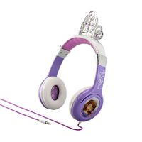 eKids Sofia The First Kid Friendly Princess Headphones with Built in Volume Limiting Feature for Safe Listening