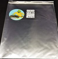 5 3XL + Seal Up Box Set Outer Sleeves Fits 8+ LP Vinyl Record Albums Poly Bags (+1 Free dj Magnet)