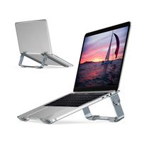 CHOETECH Laptop Stand, Detachable Aluminum Cooling Computer Stand Holder Compatible with MacBook Air, MacBook Pro, Chromebook, Samsung, Acer, HP, Dell, Any Notebook Between 9" to 17"