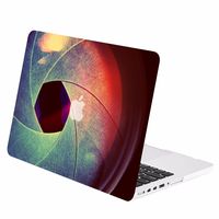 TOP CASE - 3D Art Printing Graphics Rubberized Hard Case Compatible MacBook Pro 13" with Retina Display (Release 2012-2015) Model: A1425 / A1502 - Shutter Focus