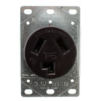 PASS & SEYMOUR 3860 Single Flush Dryer Receptacle
