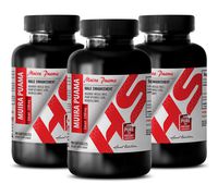 Enhancement - Muira PUAMA Extract 2200 mg - Male Enhancement - Brain Booster for Men - 3 Bottles (270 Capsules)