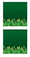 Beistle S52105AZ2, 2 Piece Jungle Foliage Backdrops, 4' x 30'