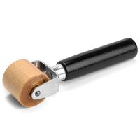 Second Skin Sound Deadening Mat Roller - Heavy Duty Wooden Hand Roller for Damplifier Installation - 1.25 Inch Width - Made in The USA
