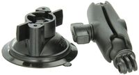 RAM MOUNTS (RAM-B-166-GOP1 Twist Lock Suction Cup Mount with Custom Gopro Hero Adapter