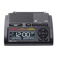 Midland - WR400, Deluxe NOAA Emergency Weather Alert Radio - S.A.M.E. Localized Programming, 80+ Emergency Alerts, & Alarm Clock w/ AM/FM Radio