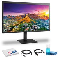LG Ultrafine 27MD5KL-B 27" 16:9 5K IPS Monitor with Microfiber Cloth, Cleaning Spray, and HDMI Cable